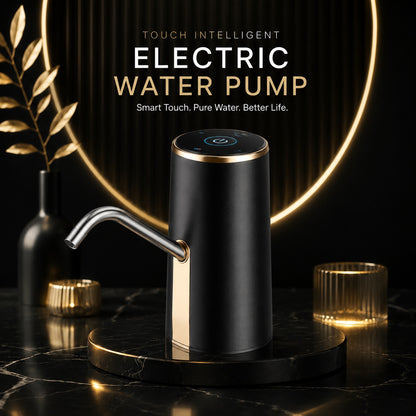 USB Rechargeable Automatic Electric Water Dispenser Pump with One-Touch Touch Control for 19L & 20L Water Bottles