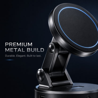 360° Magnetic Car Phone Holder Stand – Foldable Dashboard & Desk Mobile Mount