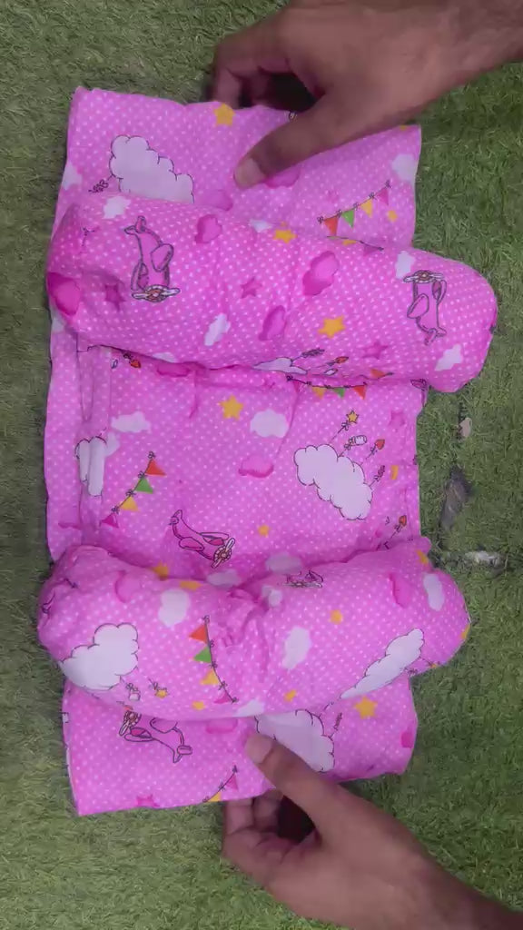 Baby Anti-Roll Sleeping Pillow | Newborn Head Shaping Support Pillow